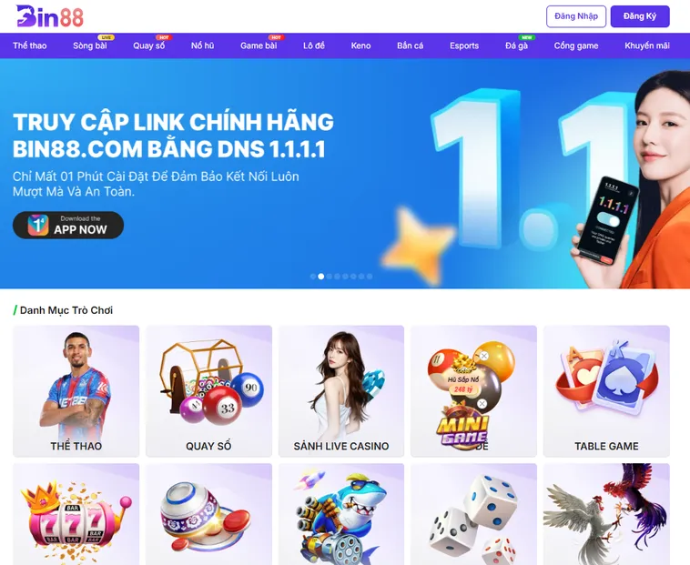 Nhà Cái Bin88 - Sân Chơi Cá Cược Trực Tuyến Uy Tín Top1 Châu Á